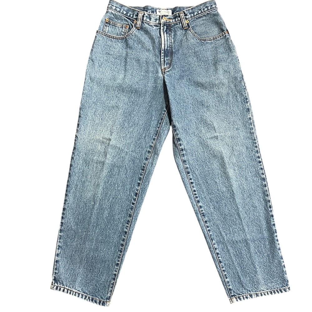 Vintage Columbia Jeans Mens‎ Relaxed Fit Light Wash Denim Pants Size 33x30